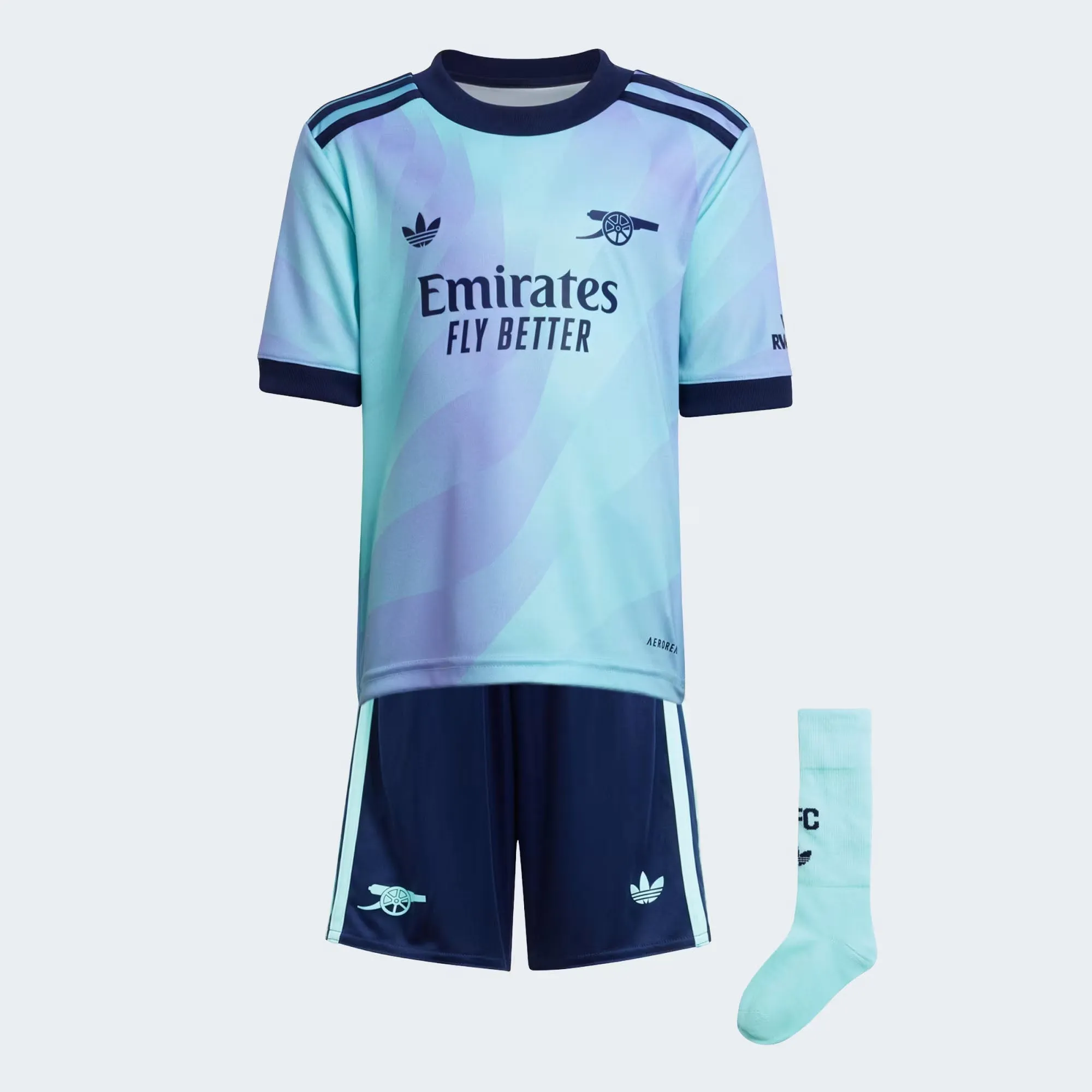 Arsenal 24/25 3rd Football Mini Kit