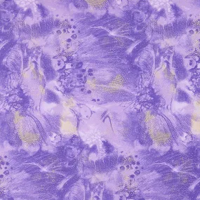 Bijoux - Texture Purple Metallic Yardage