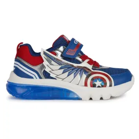 Blue Ciberdron Marvel Sneakers