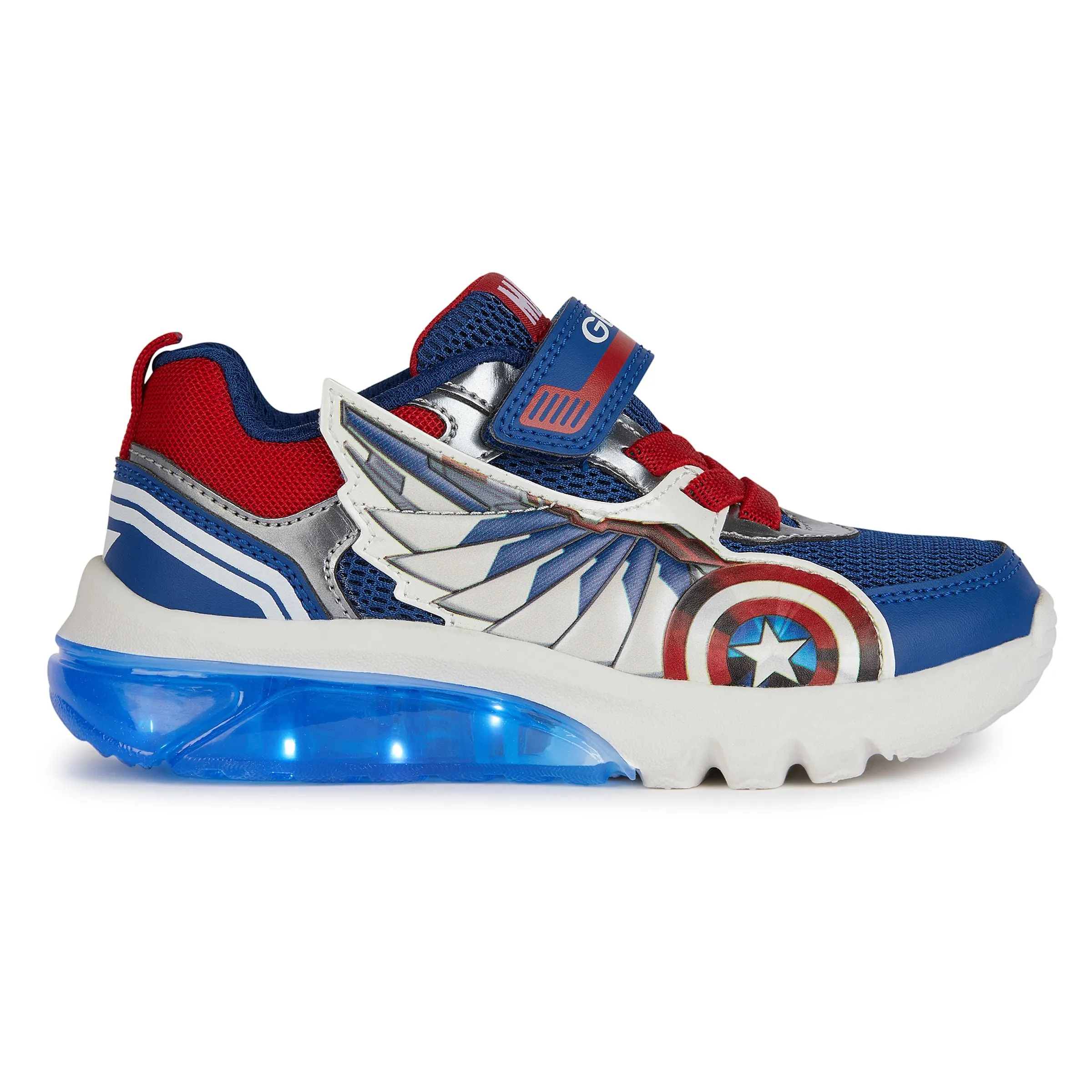 Blue Ciberdron Marvel Sneakers