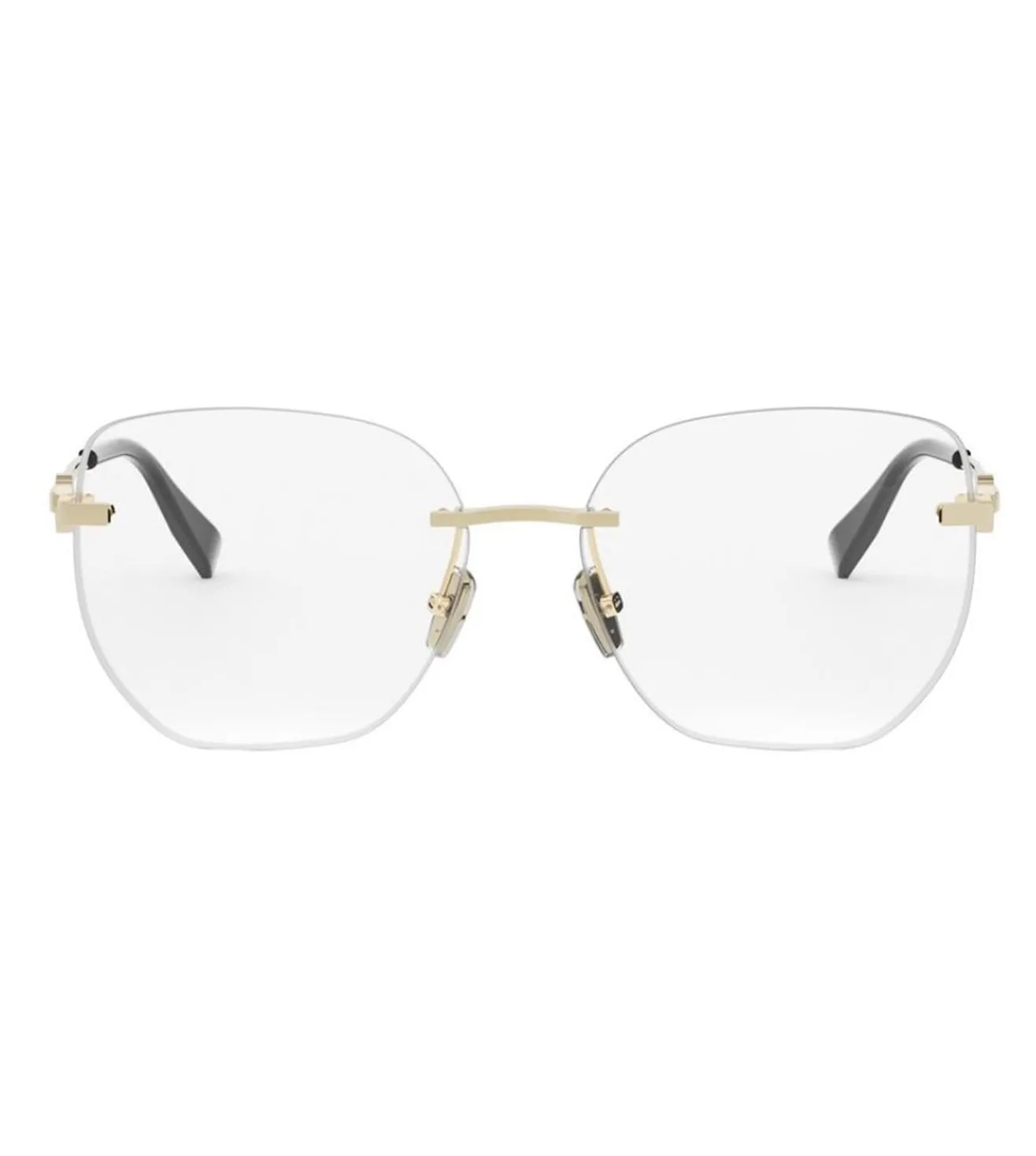 Bvlgari Women Gold Geometric Sunglasses