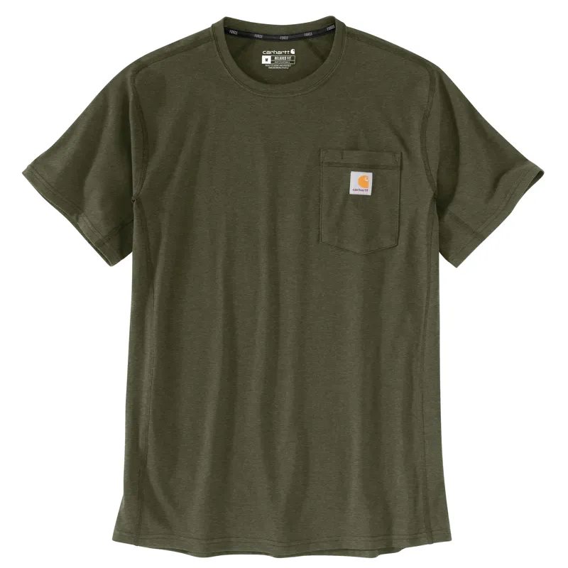 Carhartt 104616 M's Force Relaxed Fit Midweight Short Sleeve Pocket T