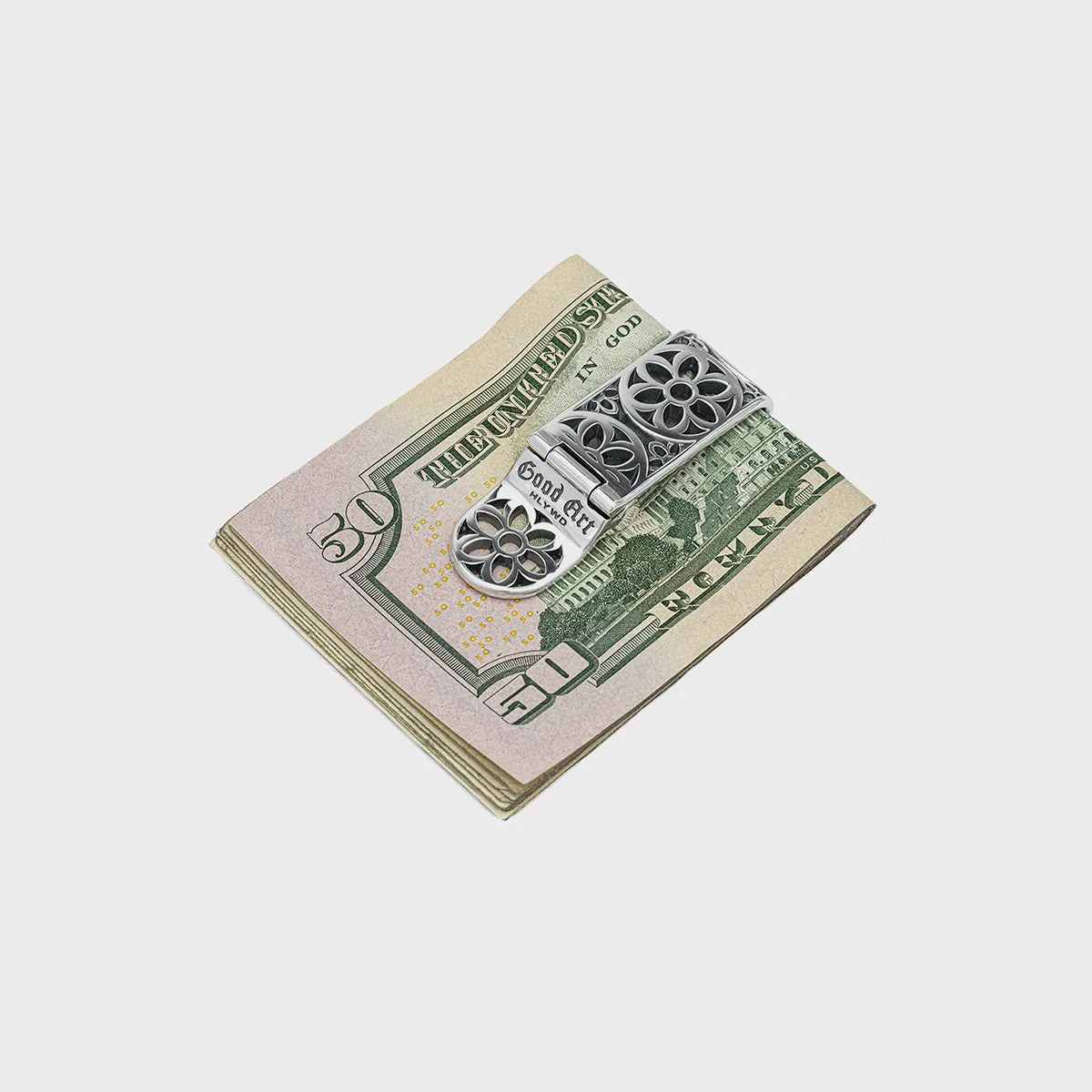 Cream Dream Money Clip