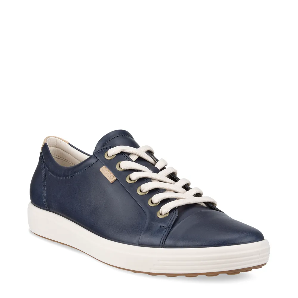 Ecco Women's Soft 7 Sneaker in Marine Navy