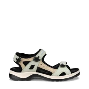 Ecco Women's Yucatan Sandal in Matcha/Sand