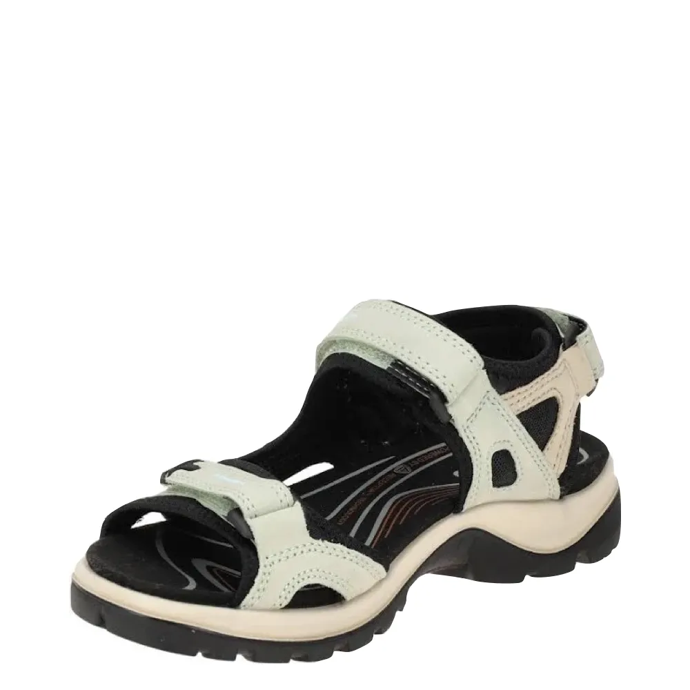 Ecco Women's Yucatan Sandal in Matcha/Sand