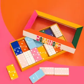 Game Night! Colorblock Dominoes