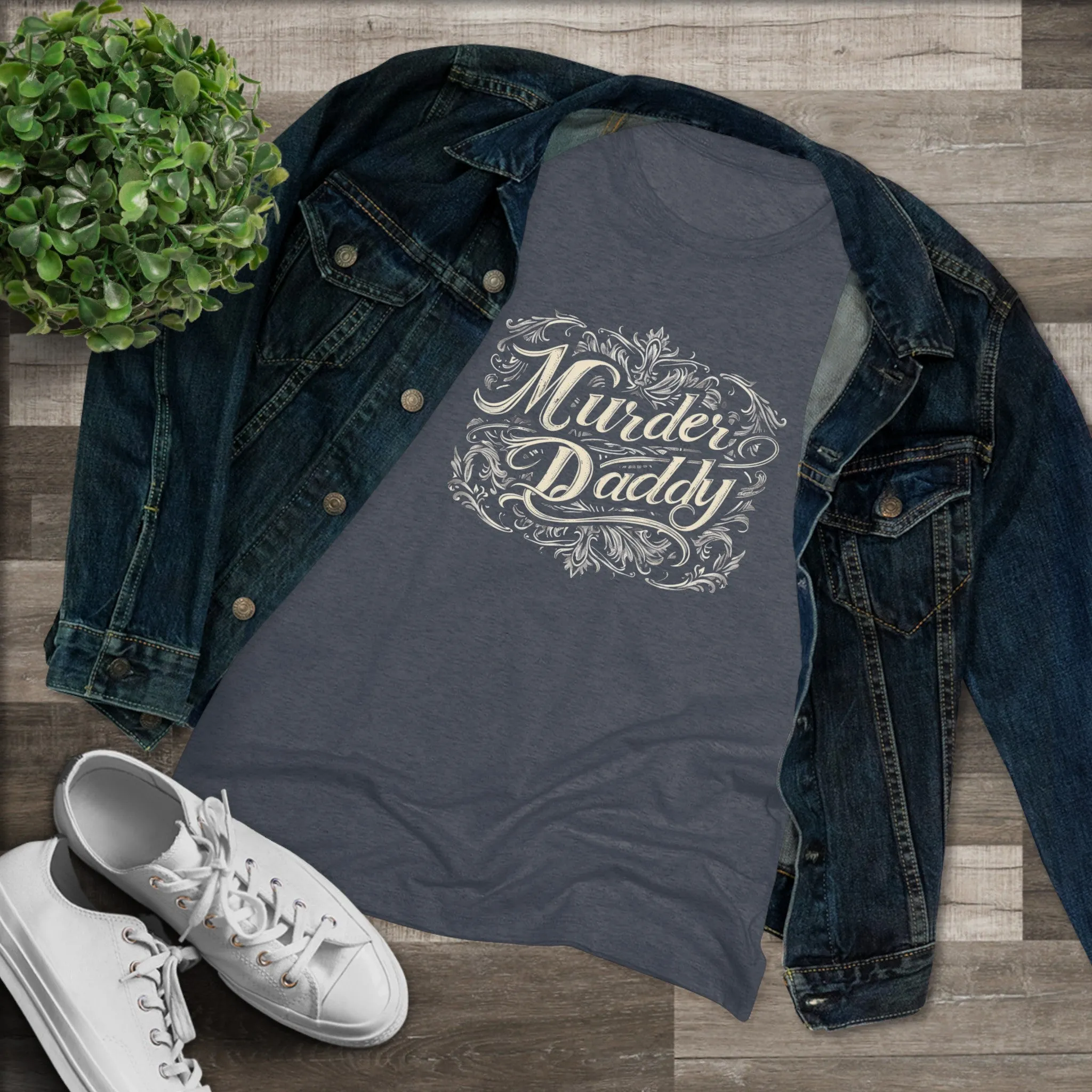 Murder Daddy Women's Triblend Tee