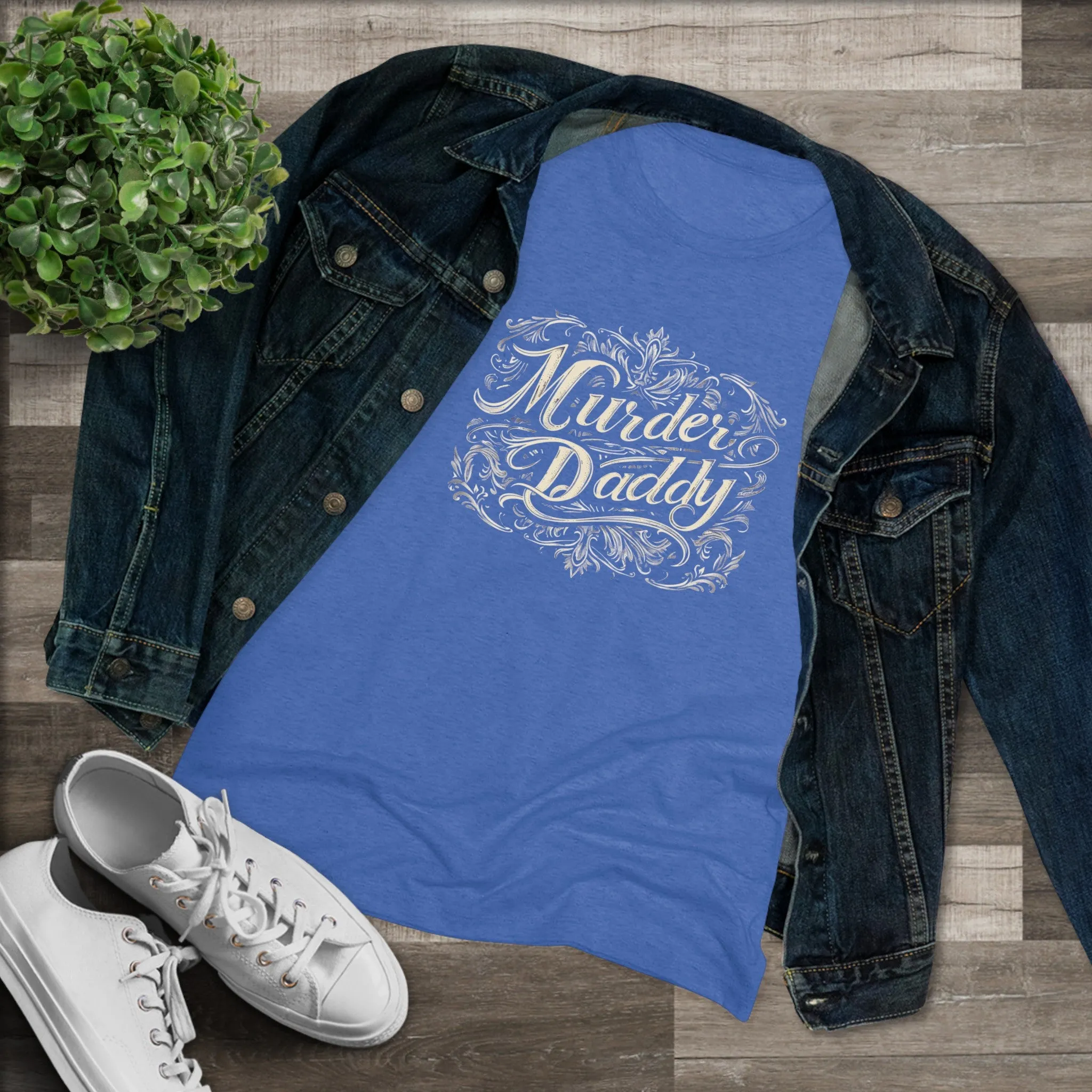 Murder Daddy Women's Triblend Tee