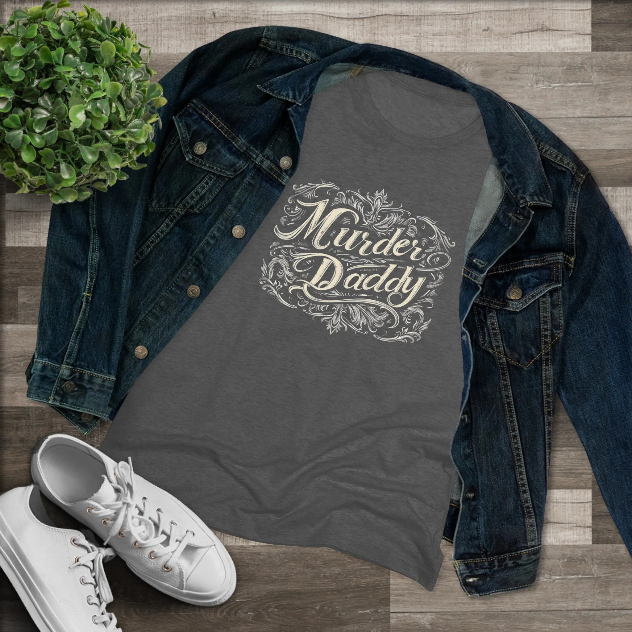 Murder Daddy Women's Triblend Tee