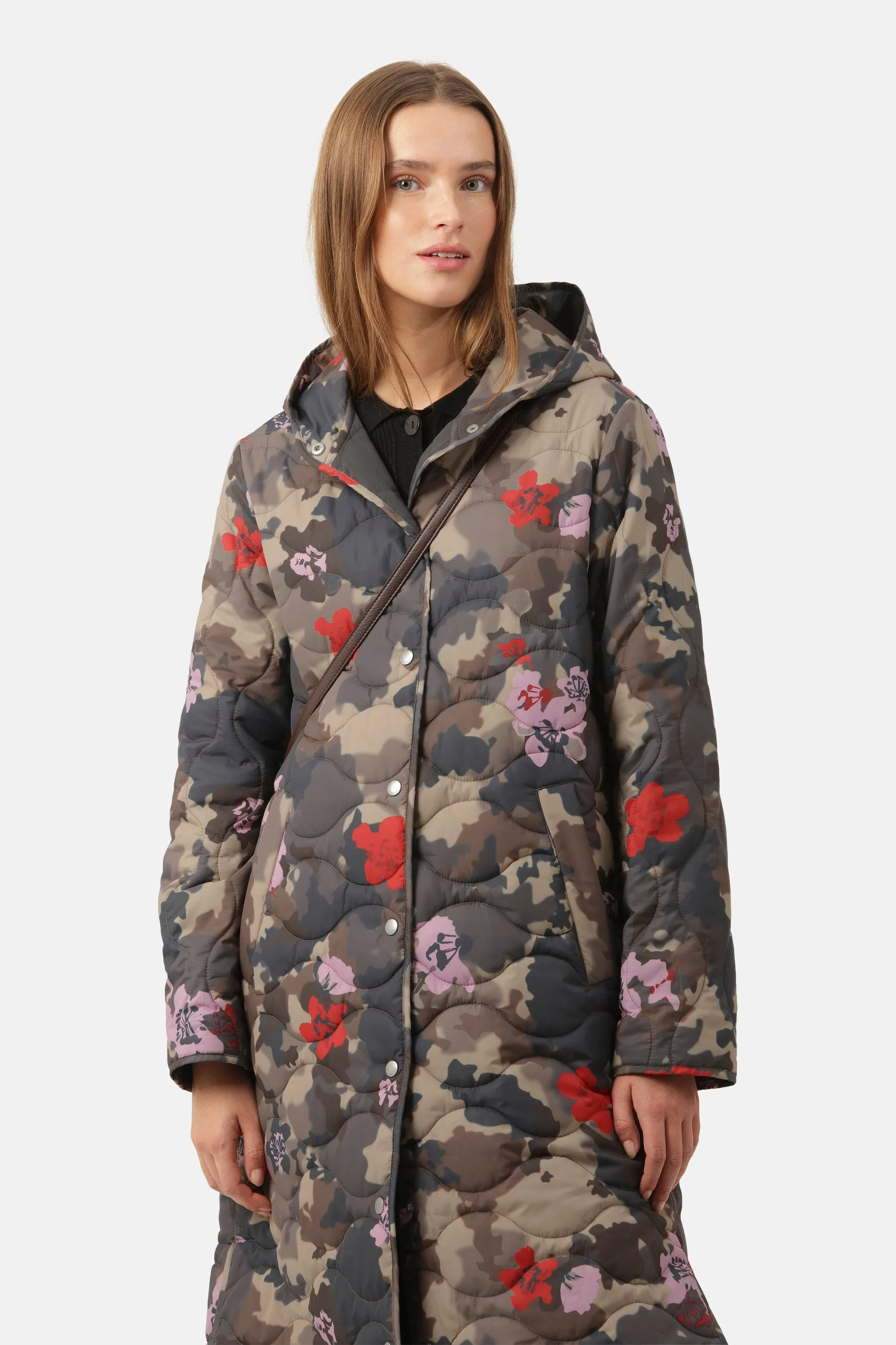 Quilt Coat - Floral Camo