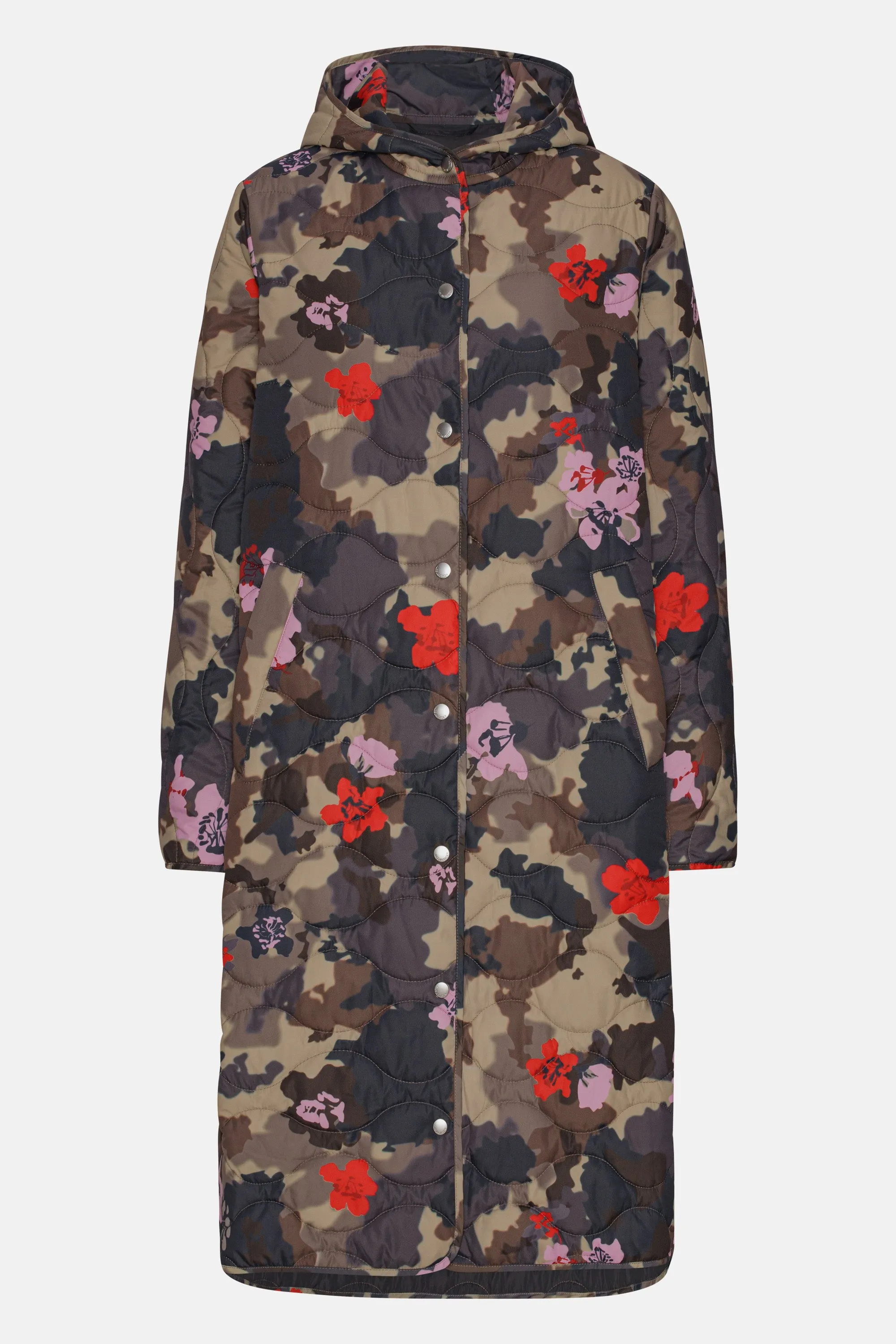 Quilt Coat - Floral Camo