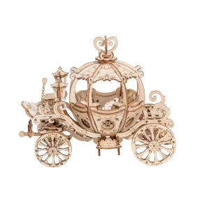 Rolife Pumpkin Carriage 3D Wooden Puzzle TG302