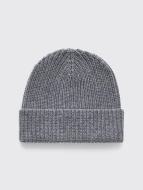 TRS BIEN everywear Beanie Merino Cashmere Grey